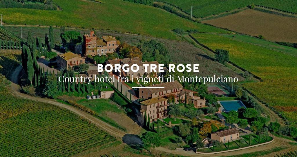 Borgo Tre Rose Hotel Valiano ภายนอก รูปภาพ